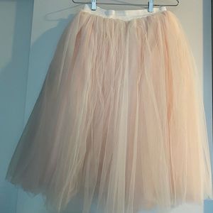 Blush colored TUTU Skirt Tulle